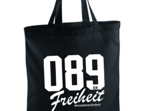 Münchener Freiheit Baumwolltasche 089