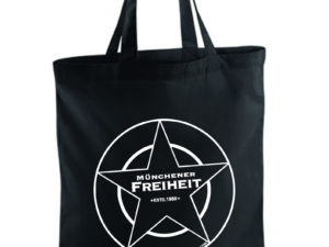 Münchener Freiheit Baumwolltasche Stern